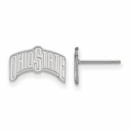 Ohio State Buckeyes Sterling Silver Small Post Earrings