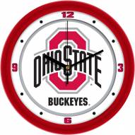 Ohio State Buckeyes Traditional Wall Clock