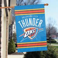 Oklahoma City Thunder Applique 2-Sided Banner Flag