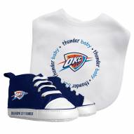 Oklahoma City Thunder Infant Bib & Shoes Gift Set
