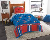 Oklahoma City Thunder Rotary Twin Bed in a Bag Set