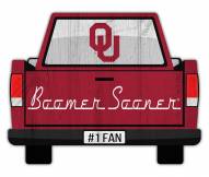 Oklahoma Sooners 12" Truck Back Cutout Sign