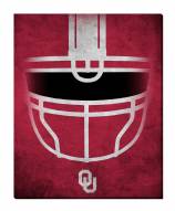 Oklahoma Sooners 16" x 20" Ghost Helmet Canvas Print