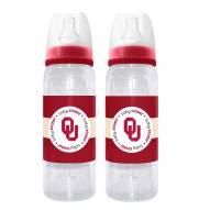 Oklahoma Sooners 2-Pack Baby Bottles