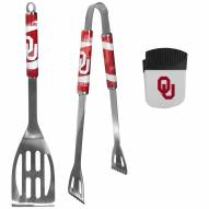 Oklahoma Sooners 2 Piece BBQ Set and Chip Clip