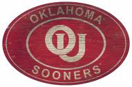 Oklahoma Sooners 46" Heritage Logo Oval Sign