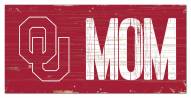 Oklahoma Sooners 6" x 12" Mom Sign