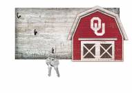 Oklahoma Sooners 6" x 12" Team Barn Key Holder Sign