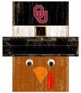 Oklahoma Sooners 6" x 5" Turkey Head