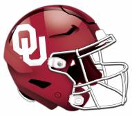 Oklahoma Sooners Authentic Helmet Cutout Sign