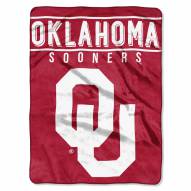 Oklahoma Sooners Basic Raschel Blanket