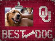 Oklahoma Sooners Best Dog Clip Frame