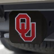 Oklahoma Sooners Black Color Hitch Cover