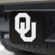 Oklahoma Sooners Black Matte Hitch Cover