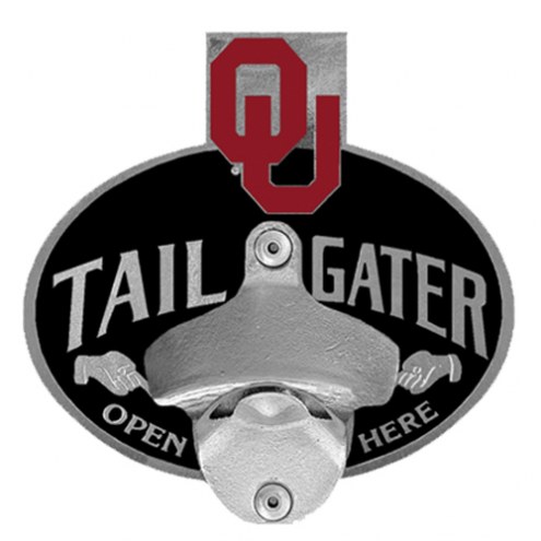 Oklahoma Sooners Class III Tailgater Hitch Cover