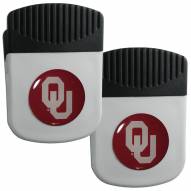 Oklahoma Sooners Clip Magnet with Bottle Opener - 2 Pack