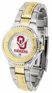 Oklahoma Sooners Competitor Two-Tone Women's Watch