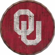 Oklahoma Sooners Cracked Color 16" Barrel Top