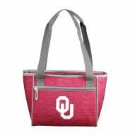Oklahoma Sooners Crosshatch 16 Can Cooler Tote