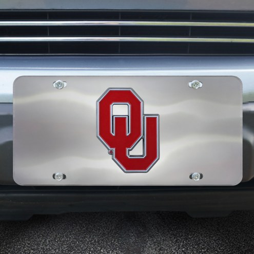 Oklahoma Sooners Diecast License Plate