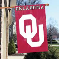 Oklahoma Sooners NCAA Applique 2-Sided Banner Flag