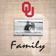Oklahoma Sooners Family Picture Frame