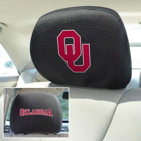Oklahoma Sooners Headrest Covers