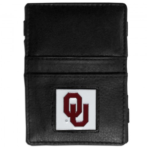Oklahoma Sooners Leather Jacob's Ladder Wallet