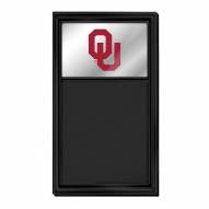 Oklahoma Sooners Mirrored Chalk Note Board