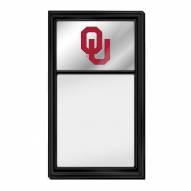 Oklahoma Sooners Mirrored Dry Erase Note Board