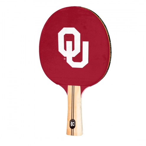 Oklahoma Sooners Ping Pong Paddle