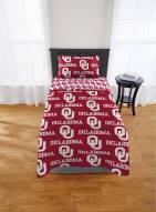 Oklahoma Sooners Rotary Twin Bed in a Bag Set