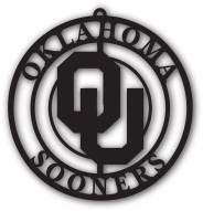 Oklahoma Sooners Silhouette Logo Cutout Door Hanger