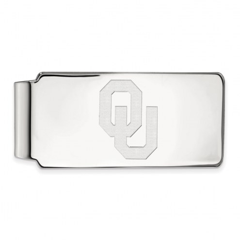 Oklahoma Sooners Sterling Silver Money Clip