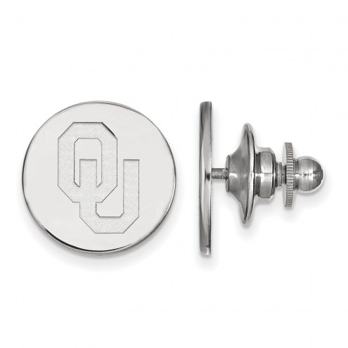 Oklahoma Sooners Sterling Silver Tie Tac