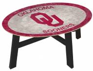 Oklahoma Sooners Team Color Coffee Table