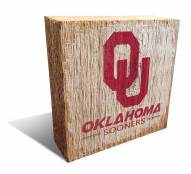 Oklahoma Sooners Team Logo Block