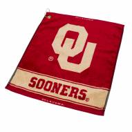 Oklahoma Sooners Woven Golf Towel