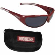 Oklahoma Sooners Wrap Sunglasses and Case Set