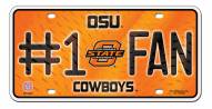 Oklahoma State Cowboys #1 Fan License Plate