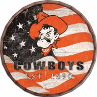 Oklahoma State Cowboys 16" Flag Barrel Top