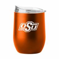 Oklahoma State Cowboys 16 oz. Flipside Powder Coat Curved Beverage Glass