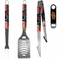 Oklahoma State Cowboys 3 Piece BBQ Set and Bottle Opener