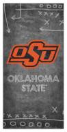 Oklahoma State Cowboys 6" x 12" Chalk Playbook Sign