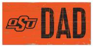 Oklahoma State Cowboys 6" x 12" Dad Sign