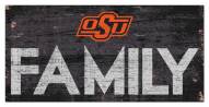 Oklahoma State Cowboys 6" x 12" Family Sign