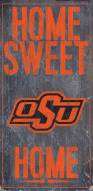 Oklahoma State Cowboys 6" x 12" Home Sweet Home Sign