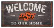 Oklahoma State Cowboys 6" x 12" Welcome Sign
