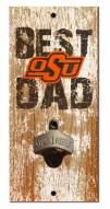 Oklahoma State Cowboys Best Dad Bottle Opener