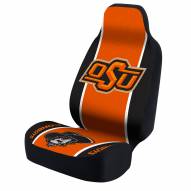 Oklahoma State Cowboys Black/Orange Head Logo Universal Bucket Car Seat Cover
